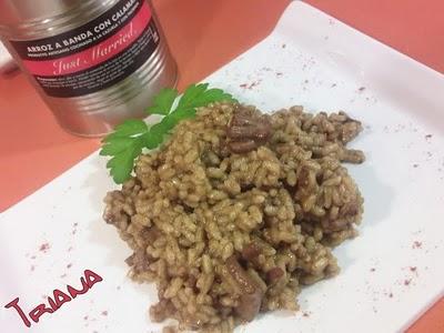 Arroz a banda con calamar
