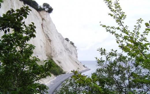 Vista del Mons Klint Descubre Møns Klint en Dinamarca