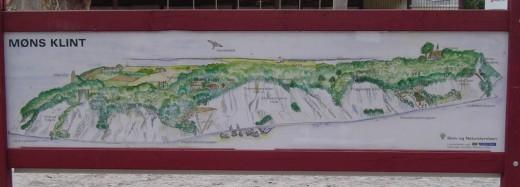 Cartel del Mons Klint Descubre Møns Klint en Dinamarca
