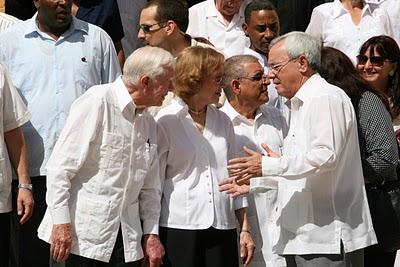 James Carter declara que no llegó a Cuba para llevarse a Alan Gross (+ fotos y video)
