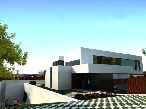 A-cero Projects EXCLUSIVAS VIVIENDAS UNIFAMILARES EN LA ZONA NORTE DE MADRID (QUINTA PARTE – VIVIENDA F)