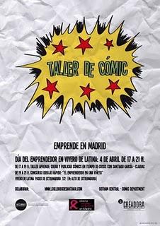 Taller de Comics y Concurso de Dibujo en Madrid