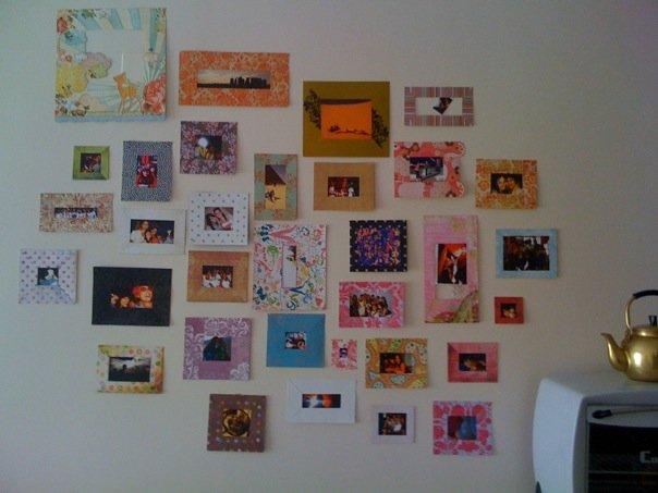 Diy: La pared con fotos de Ampa Azorin Diy: La pared con fotos de Ampa Azorin