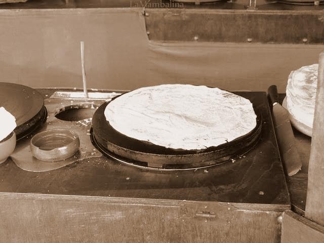 Postre de Carnaval *Plátano envuelto en filloas con crema de coco y yoghourt* Postre de Carnaval *Plátano envuelto en filloas con crema de coco y yoghourt*