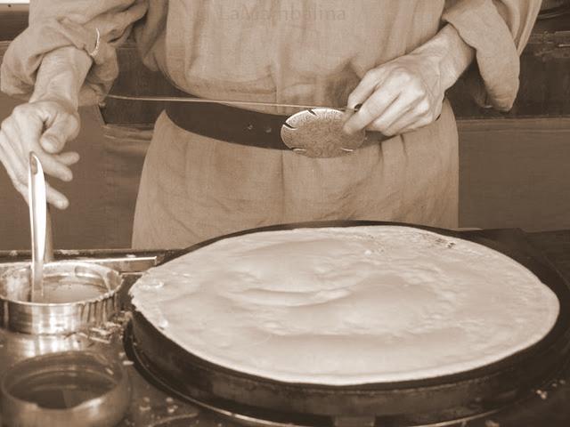 Postre de Carnaval *Plátano envuelto en filloas con crema de coco y yoghourt* Postre de Carnaval *Plátano envuelto en filloas con crema de coco y yoghourt*