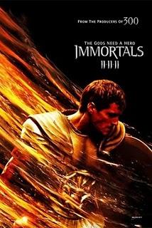 IMMORTALS PRIMEROS CARTELES,  VUELVEN LOS DIOSES GRIEGOS