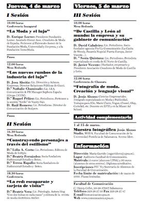 II Encuentro Comunicación y Moda: Hablemos de Moda II Encuentro Comunicación y Moda: Hablemos de Moda