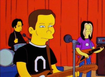 Los Simpson, 20 años de Rock: Peter Frampton, Smashing Pumpkins y Sonic Youth