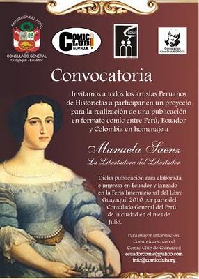Convocatoria a Historietistas peruanos, Primera Antologia Trinacional el Noveno Arte (Ecuador-Colombia-Perú) Convocatoria a Historietistas peruanos, Primera Antologia Trinacional el Noveno Arte (Ecuador-Colombia-Perú)