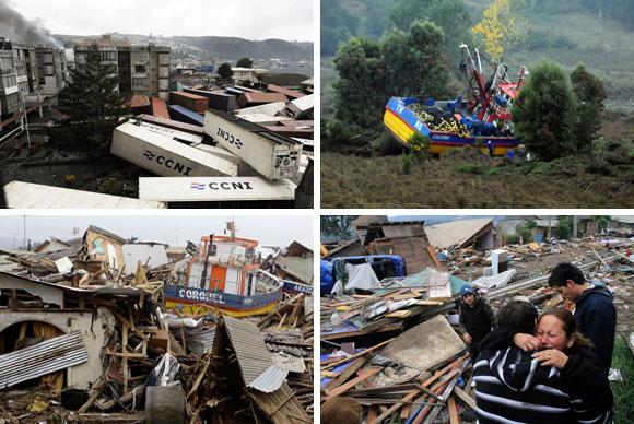 Terremoto de Chile: Los efectos del tsunami Terremoto de Chile: Los efectos del tsunami