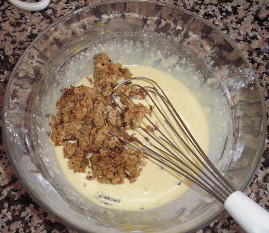 Tortilla de coliflor a la crema de Módena ( sin huevo ) Tortilla de coliflor a la crema de Módena ( sin huevo )
