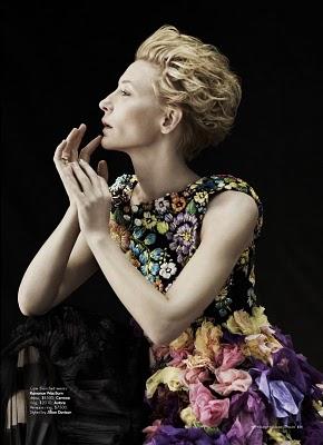 Cate Blanchett in Bazaar Australia