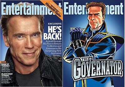 THE GOVERNATOR: Lo nuevo de Stan Lee y Arnold Schwarzenegger