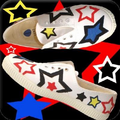Tres ideas para decorar las zapatillas. como decorar unas zapatillas con pintura
