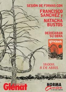 Chernóbil - la zona en Norma Comics Firmas Fagocitosis y Chernóbil-La Zona, viernes 8 de Abril