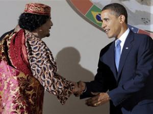 Gaddafi solicita a Obama suspender ataques contra Libia Gaddafi solicita a Obama suspender ataques contra Libia