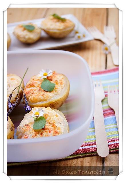 Patatas Rellenas de Marisco Patatas Rellenas de Marisco