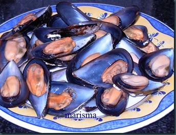 Mejillones a la vinagreta Mejillones a la vinagreta