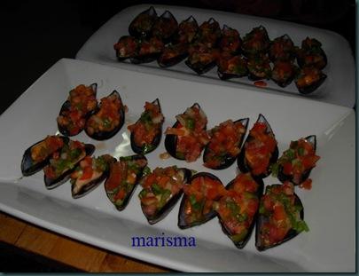 Mejillones a la vinagreta Mejillones a la vinagreta