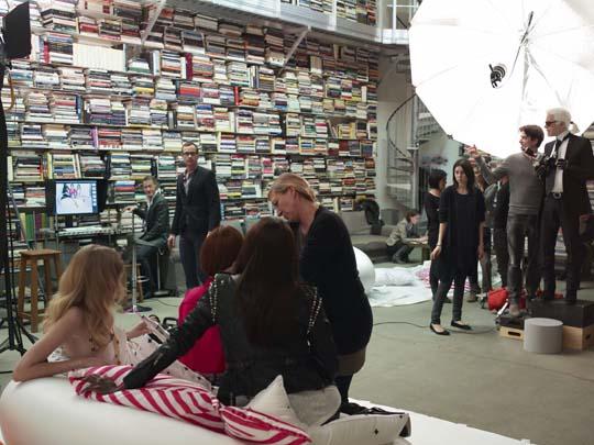 SESION DE FOTOS BY KARL LAGERFELD SESION DE FOTOS BY KARL LAGERFELD