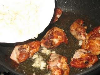 Pollo al ajillo Pollo al ajillo