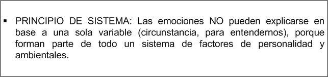 Emociones desde la perspectiva cognitiva (II): Una METATEORÍA Emociones desde la perspectiva cognitiva (II): Una METATEORÍA