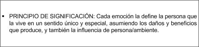 Emociones desde la perspectiva cognitiva (II): Una METATEORÍA Emociones desde la perspectiva cognitiva (II): Una METATEORÍA