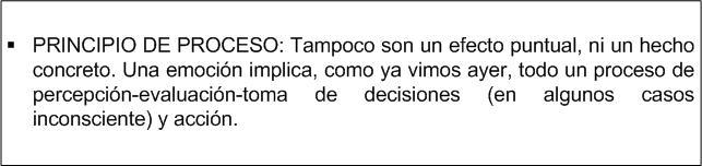 Emociones desde la perspectiva cognitiva (II): Una METATEORÍA Emociones desde la perspectiva cognitiva (II): Una METATEORÍA