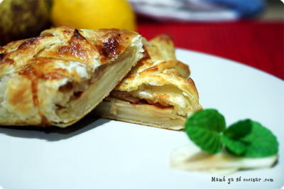 Hojaldre rapidisímo de manzana Hojaldre rapidisímo de manzana