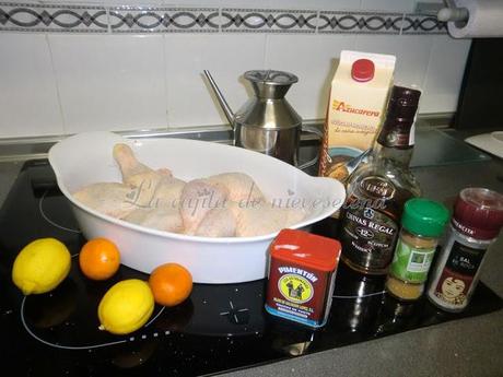 Pollo a los cítricos (este seguro que se lo comía Andreita) Pollo a los cítricos (este seguro que se lo comía Andreita)