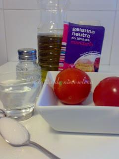 Gelée de tomate Gelée de tomate