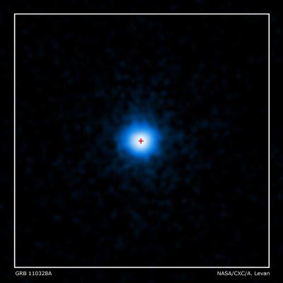GRB 110328A, estrella absorbida por un agujero negro