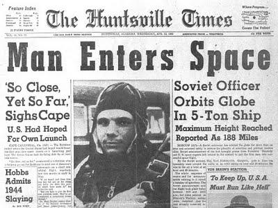 Yuri Gagarin, el primer ser humano en alcanzar el espacio Yuri Gagarin, el primer ser humano en alcanzar el espacio