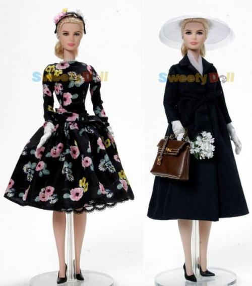 Grace Kelly Trousseau Barbie doll Paperblog