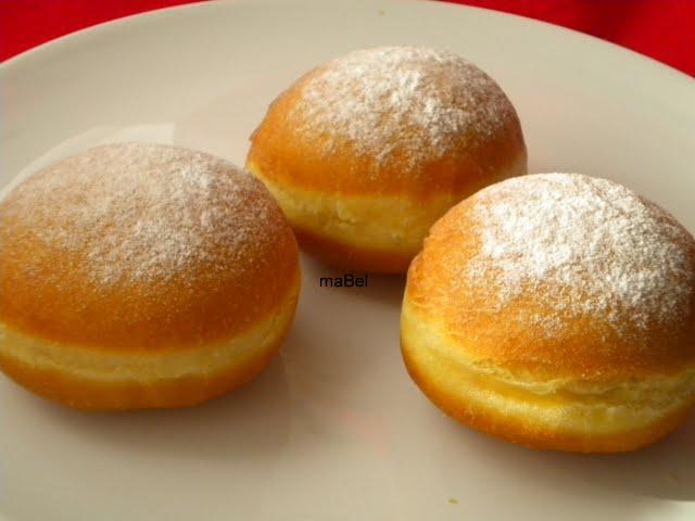 Berlinesas, berlinas, krapften con trucos Berlinesas, berlinas, krapften con trucos