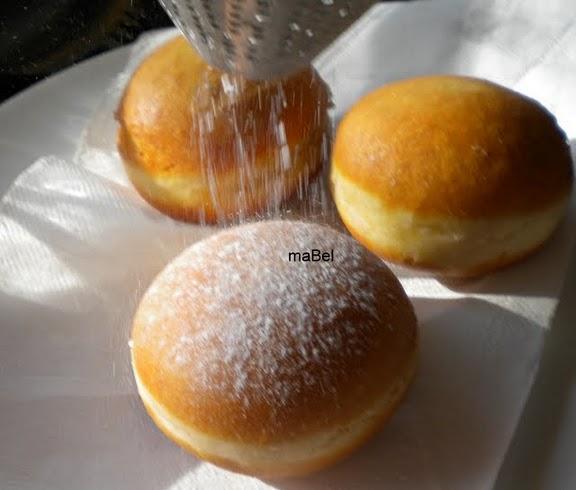 Berlinesas, berlinas, krapften con trucos Berlinesas, berlinas, krapften con trucos
