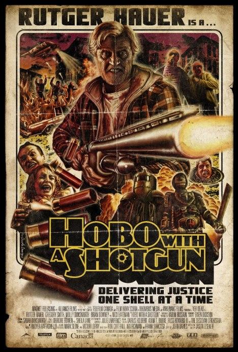 hobo_PosterFINAL ‘Hobo with a shotgun’-Podría haber sido divertido-