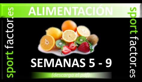 Plan de Nutrición para las próximas semanas Desafío Verano 2011 – Resultados primer mes