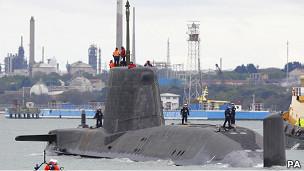 Informes secretos sobre submarinos nucleares difundidos en internet. Informes secretos sobre submarinos nucleares difundidos en internet.