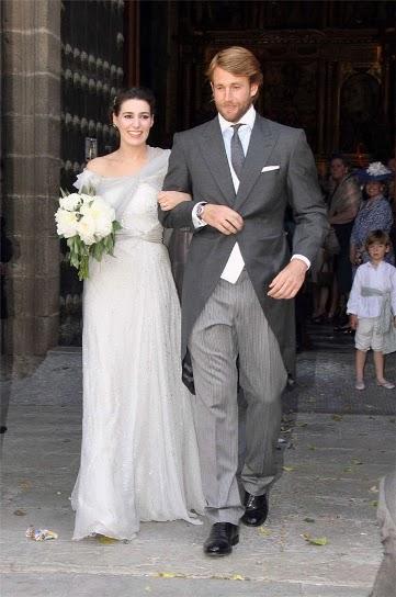 Boda de Eugenia Ortiz Osborne y Juan Melgarejo. Miguel Palacio diseñó el vestido de la novia Boda de Eugenia Ortiz Osborne y Juan Melgarejo. Miguel Palacio diseñó el vestido de la novia