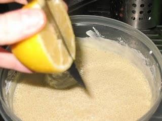 Tarta de queso y limón con caramelo Tarta de queso y limón con caramelo