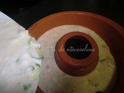 Pastel de salmón con crema de naranja Pastel de salmón con crema de naranja