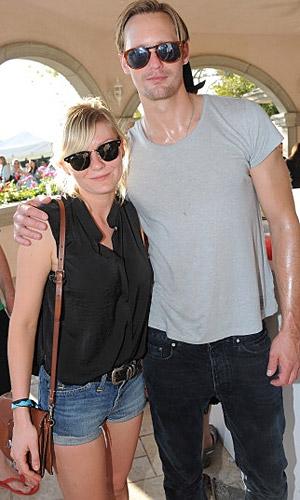 COACHELLA FESTIVAL 2011 Alexander Skarsgard and Kirsten Dunst