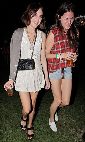 COACHELLA FESTIVAL 2011 Alexa Chung