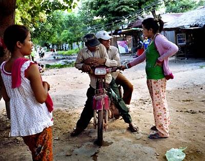 chicas camboyanas
