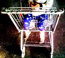 Luca en el super Mi vida como una germofóbica