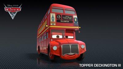 Nuevos personajes en Cars2 con un toque muy 'British' Nuevos personajes en Cars2 con un toque muy 'British'