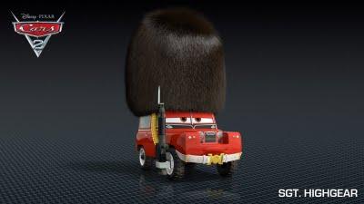 Nuevos personajes en Cars2 con un toque muy 'British' Nuevos personajes en Cars2 con un toque muy 'British'