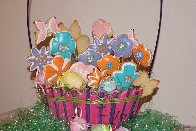 Flores para la primavera (receta de galletas de mantequilla decoradas con premio)