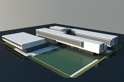 A-cero Projects Proyecto A-cero para un instituto modular en Cuenca